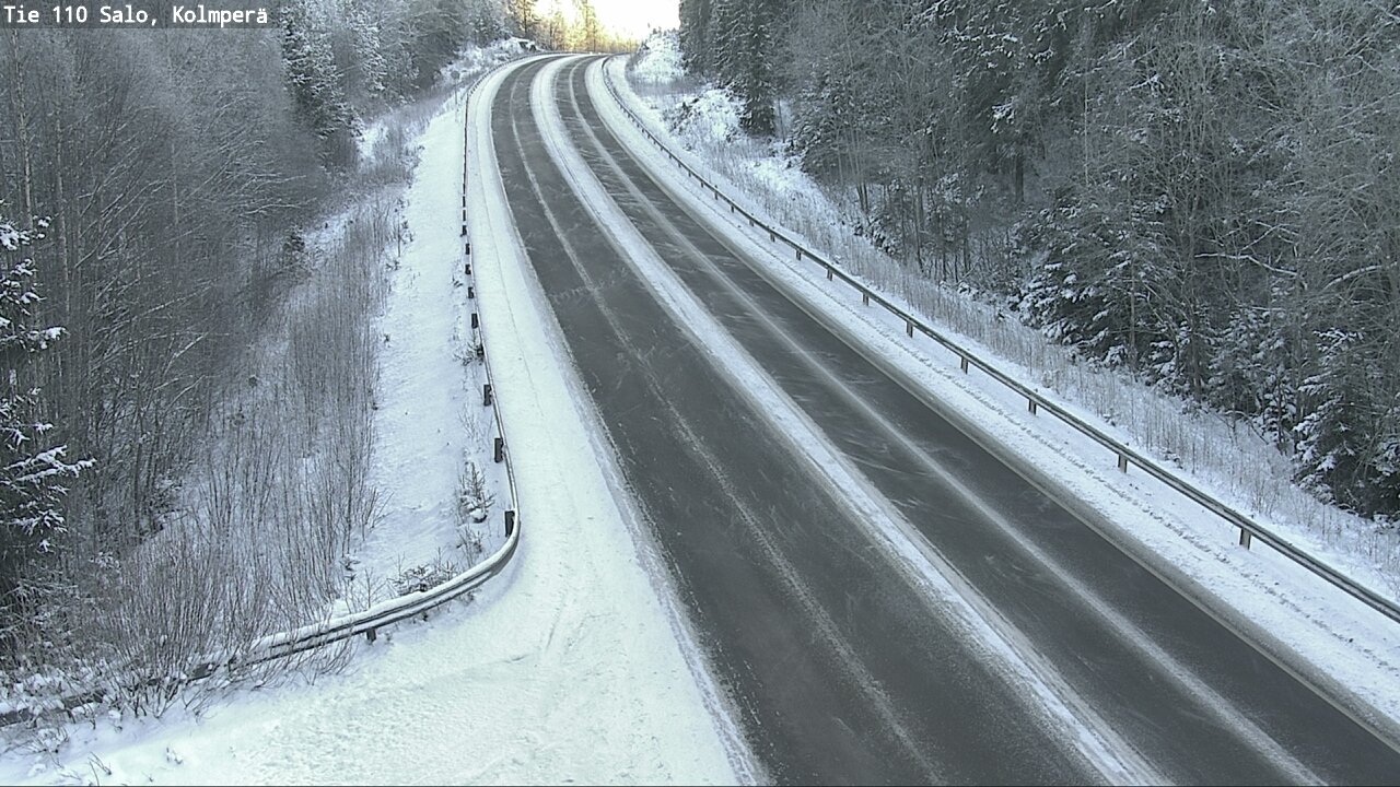 Weather Camera Image Road 110 Salo, Kolmperä, Salo, Varsinais-Suomi