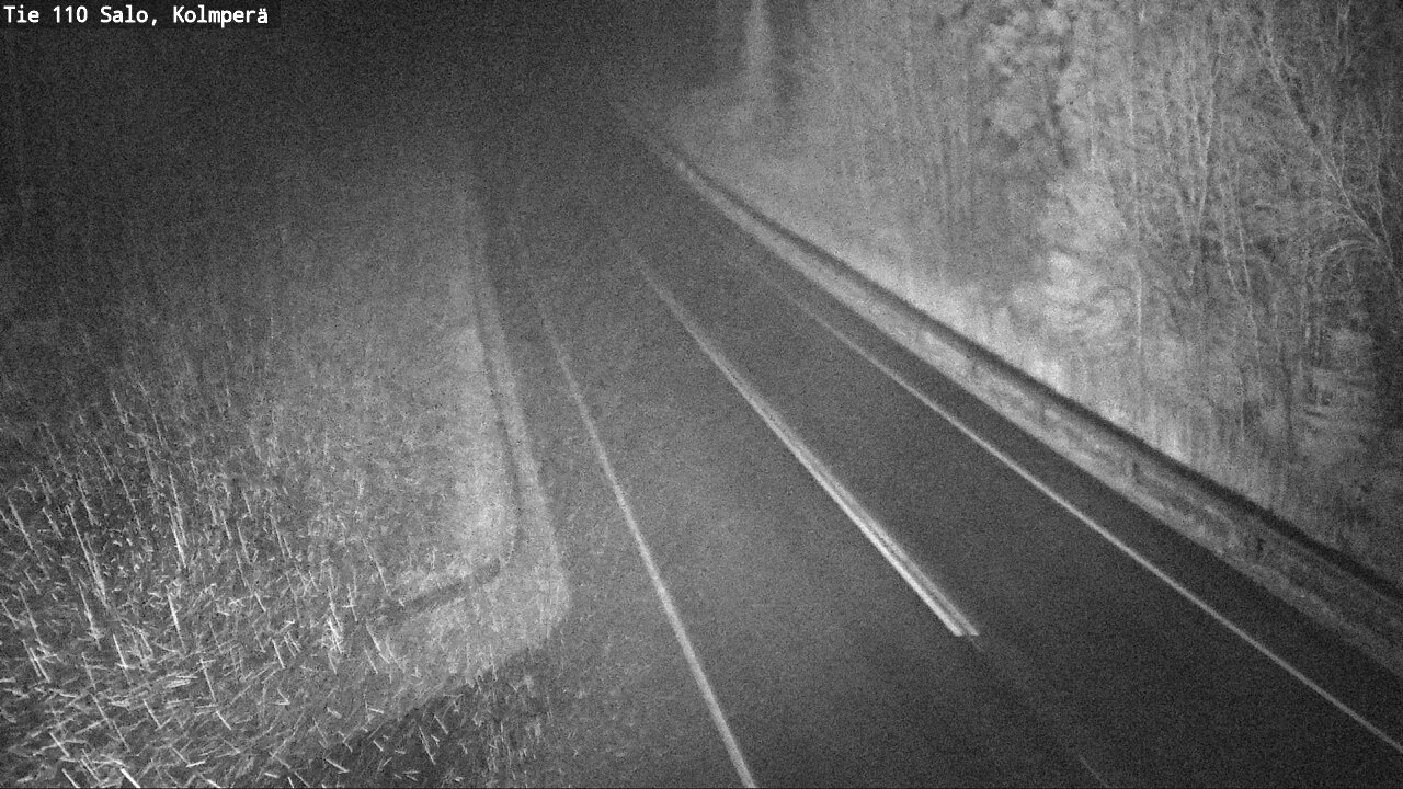 Weather Camera Image Road 110 Salo, Kolmperä, Salo, Varsinais-Suomi