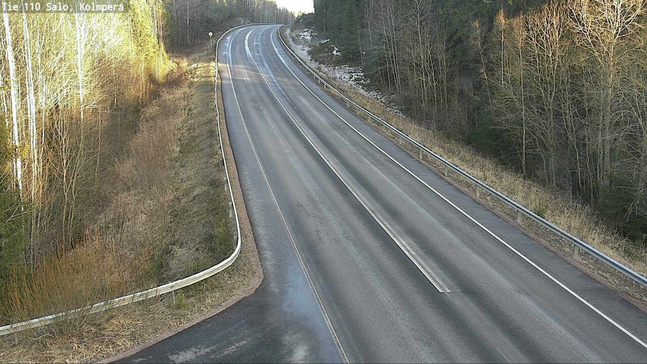 Weather Camera Image Road 110 Salo, Kolmperä, Salo, Varsinais-Suomi