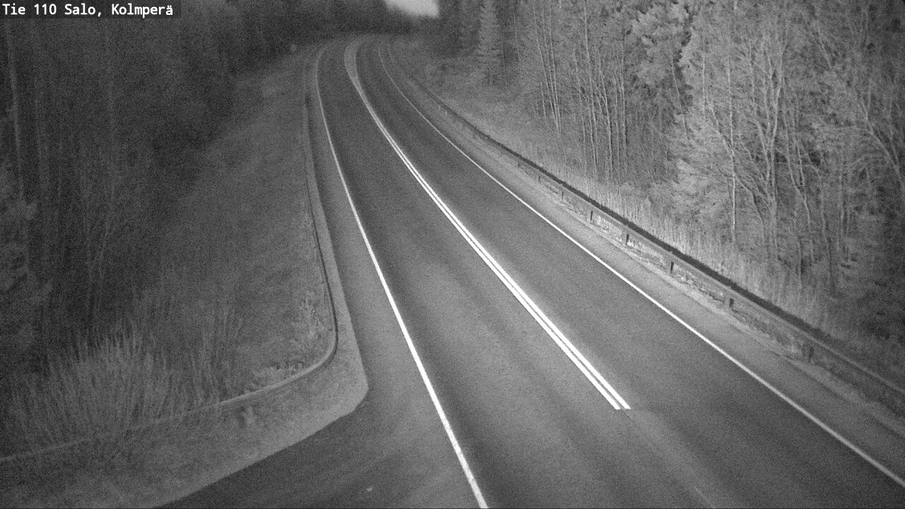 Weather Camera Image Road 110 Salo, Kolmperä, Salo, Varsinais-Suomi
