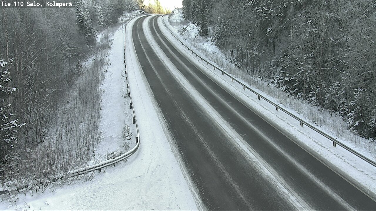 Weather Camera Image Road 110 Salo, Kolmperä, Salo, Varsinais-Suomi