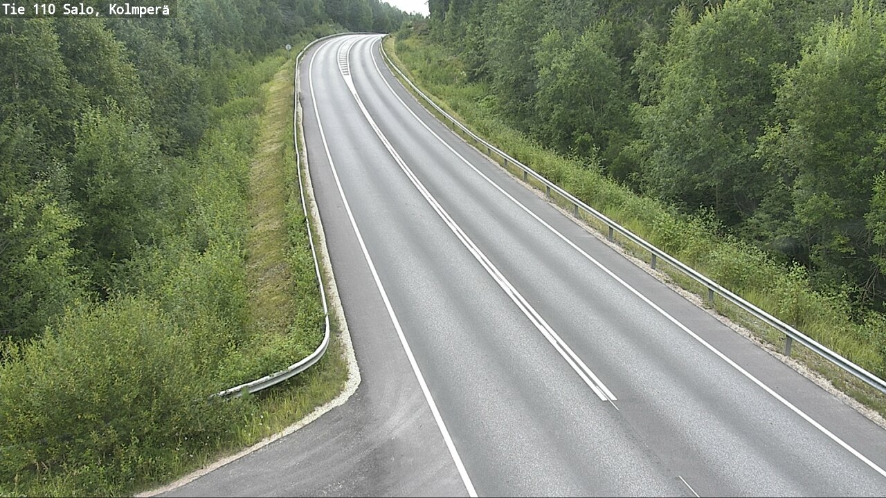 Weather Camera Image Väg 110 Salo, Kolmperä, Salo, Varsinais-Suomi