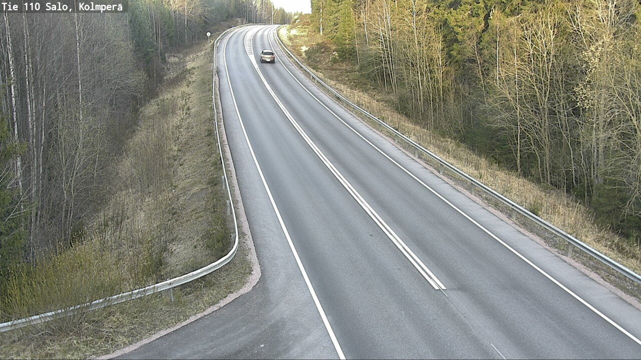 Weather Camera Image Road 110 Salo, Kolmperä, Salo, Varsinais-Suomi