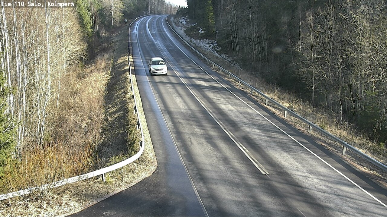 Weather Camera Image Väg 110 Salo, Kolmperä, Salo, Varsinais-Suomi