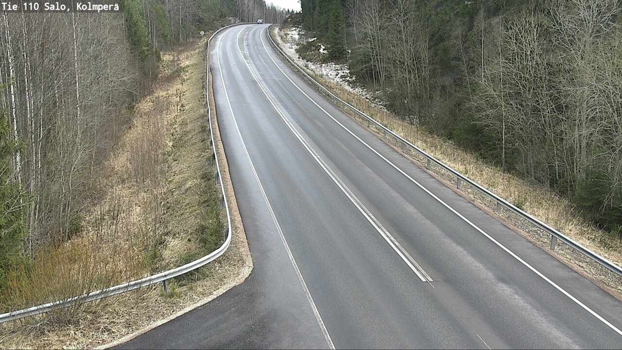 Weather Camera Image Väg 110 Salo, Kolmperä, Salo, Varsinais-Suomi