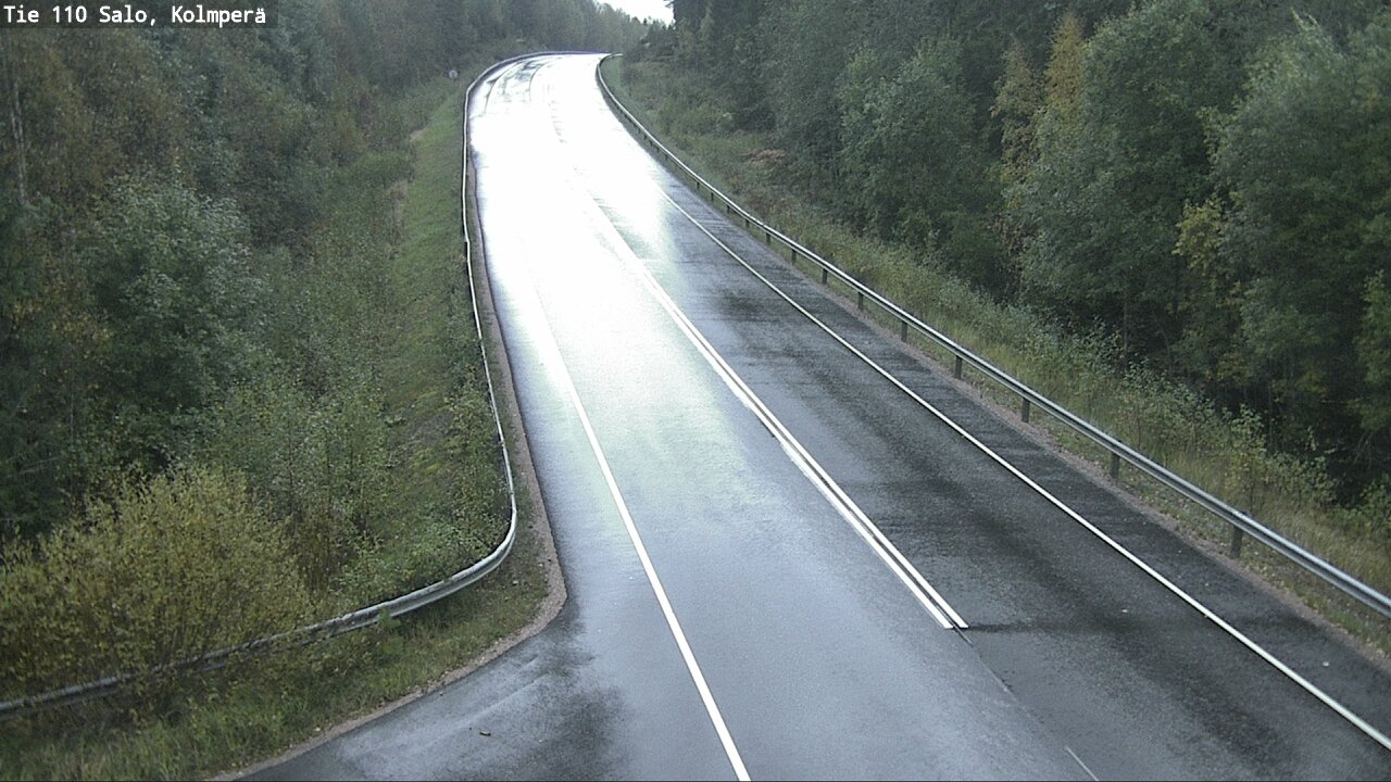 Weather Camera Image Väg 110 Salo, Kolmperä, Salo, Varsinais-Suomi