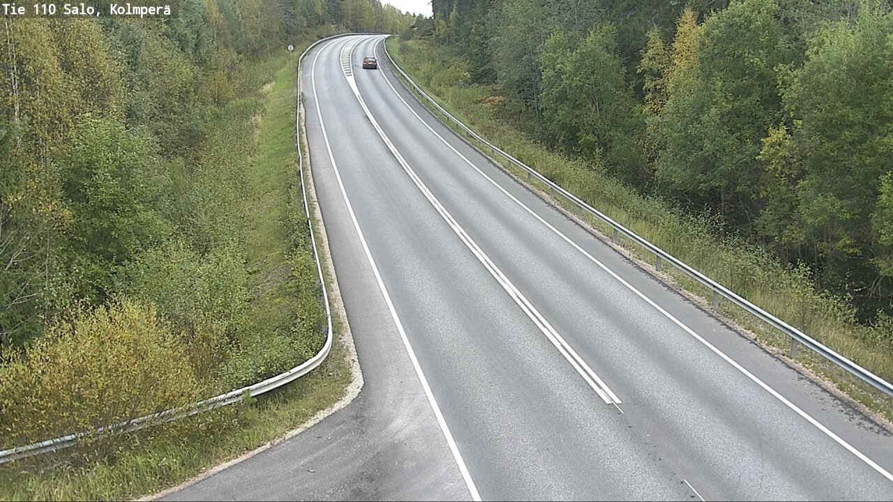 Weather Camera Image Väg 110 Salo, Kolmperä, Salo, Varsinais-Suomi