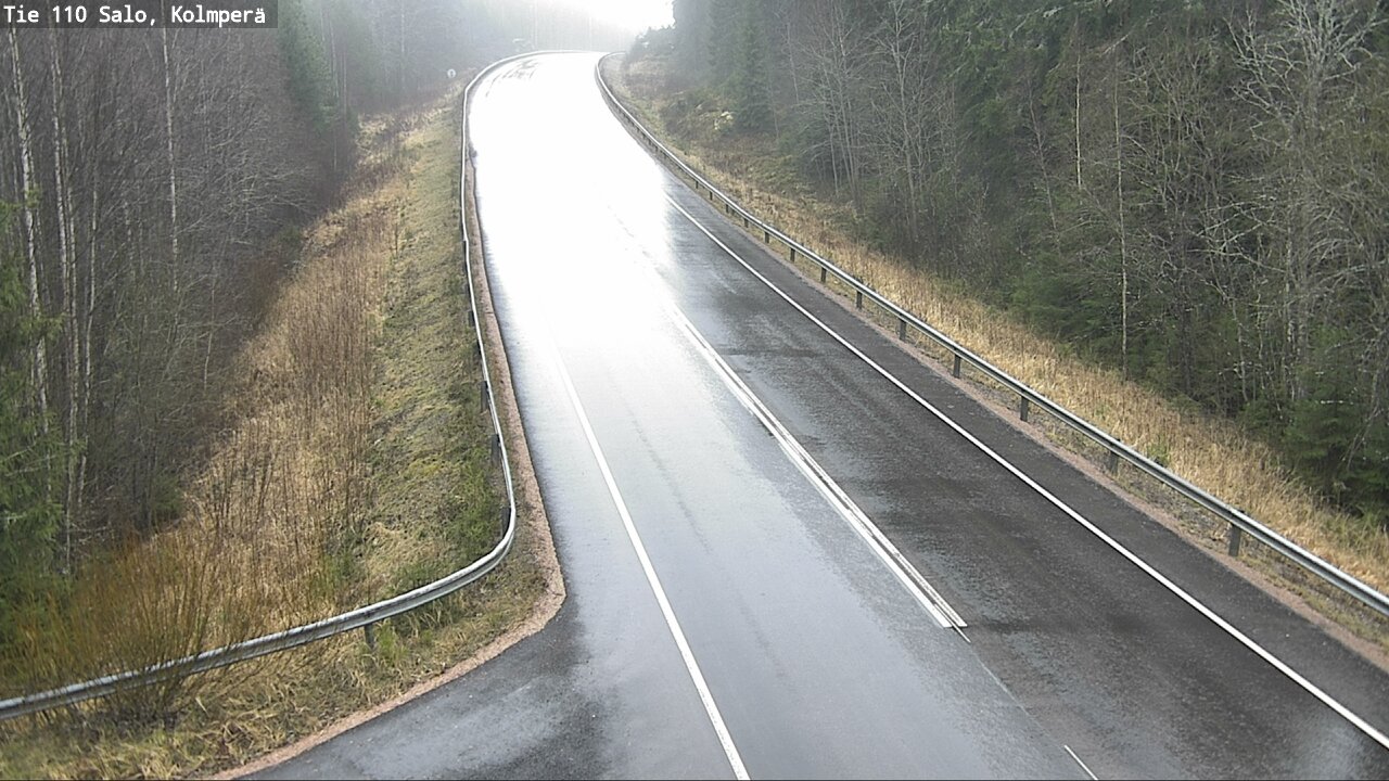 Weather Camera Image Väg 110 Salo, Kolmperä, Salo, Varsinais-Suomi