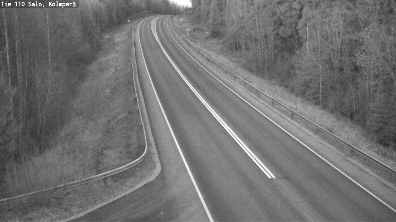 Weather Camera Image Väg 110 Salo, Kolmperä, Salo, Varsinais-Suomi