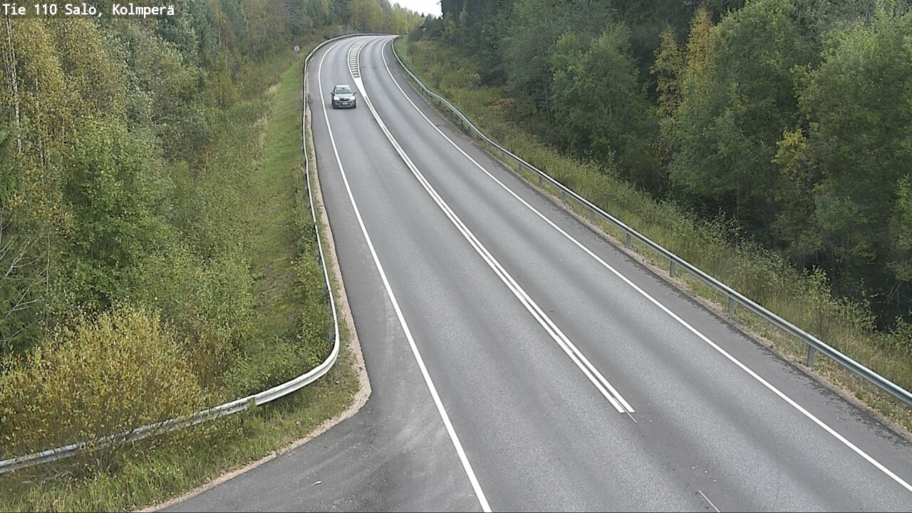 Weather Camera Image Road 110 Salo, Kolmperä, Salo, Varsinais-Suomi