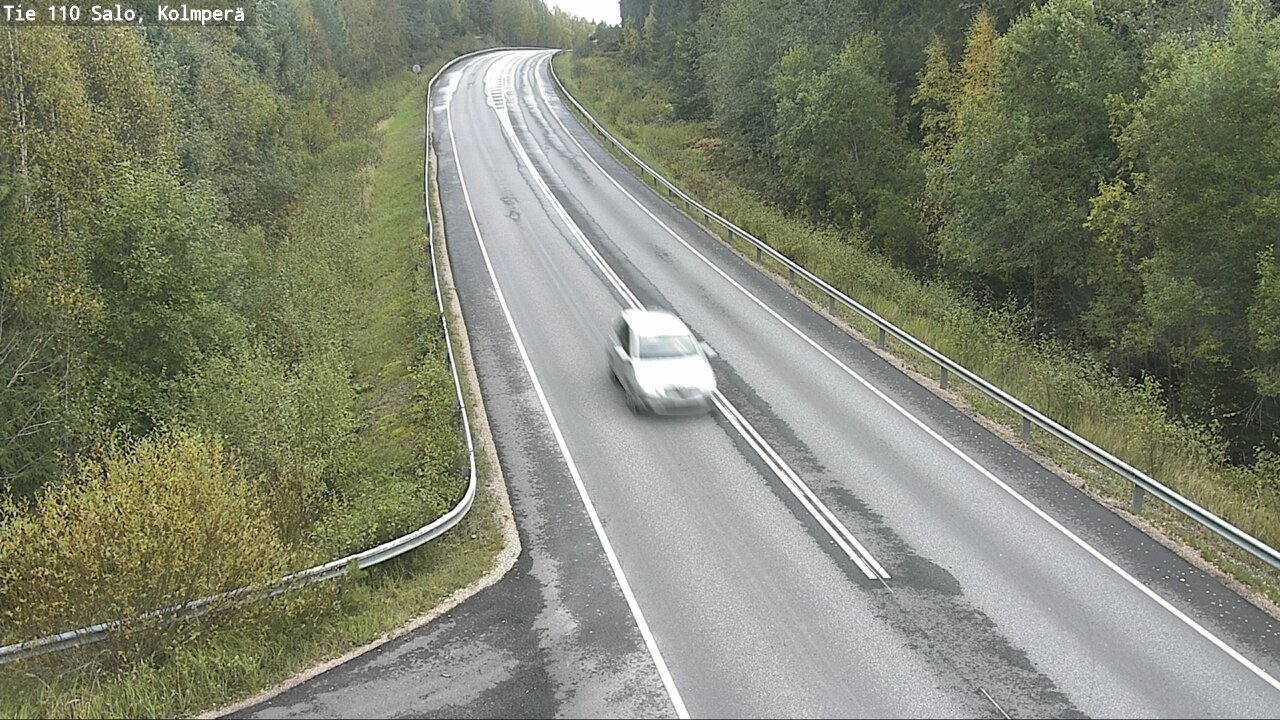 Weather Camera Image Väg 110 Salo, Kolmperä, Salo, Varsinais-Suomi