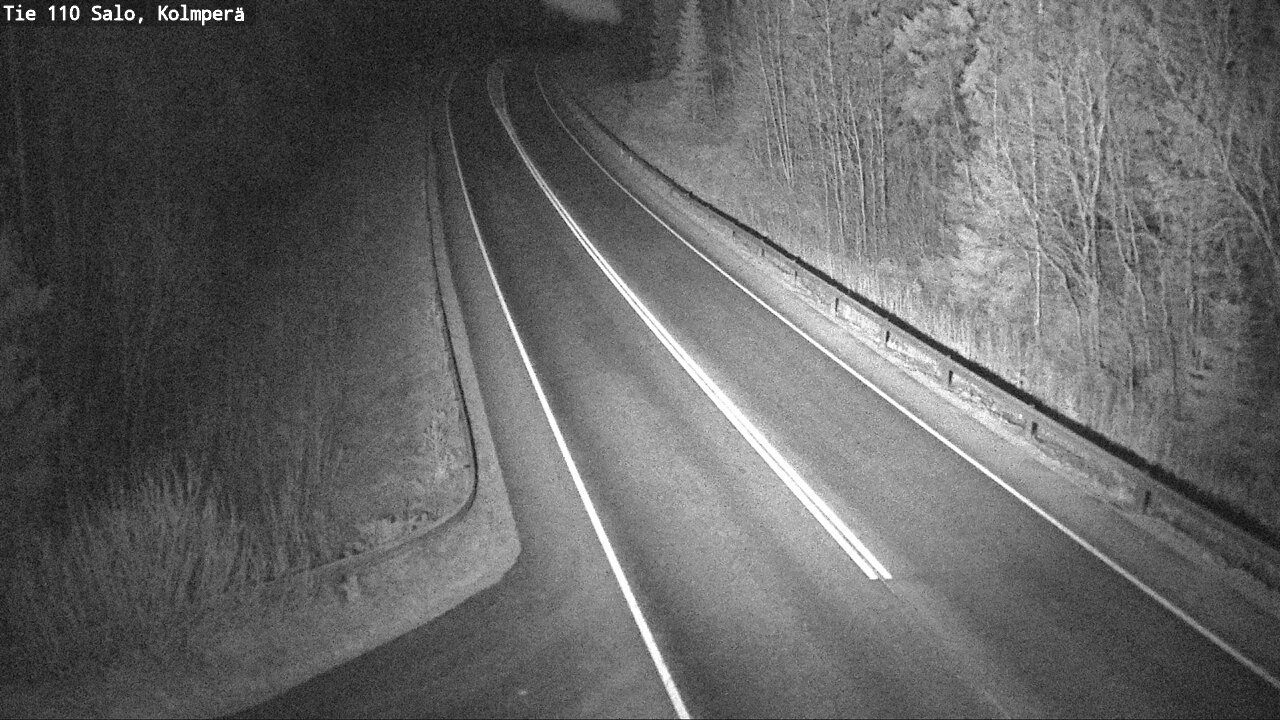 Weather Camera Image Road 110 Salo, Kolmperä, Salo, Varsinais-Suomi