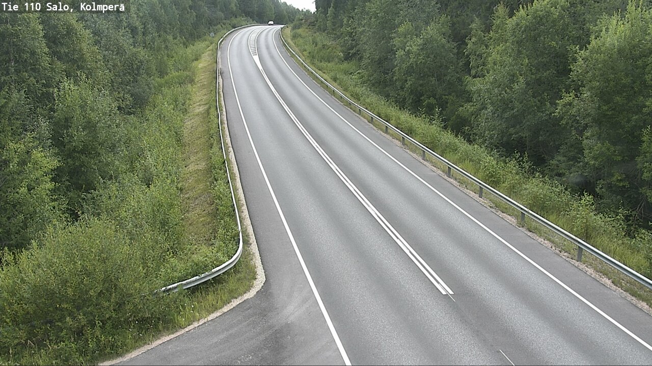 Weather Camera Image Väg 110 Salo, Kolmperä, Salo, Varsinais-Suomi