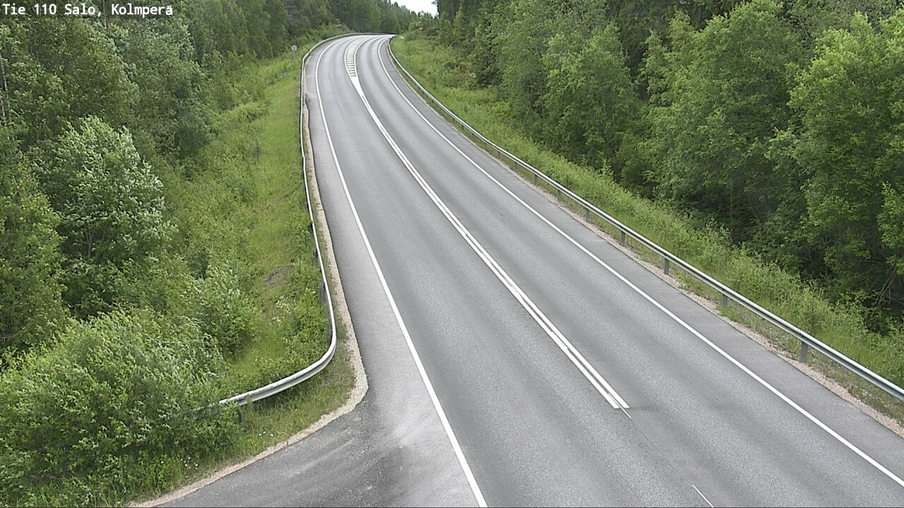 Weather Camera Image Väg 110 Salo, Kolmperä, Salo, Varsinais-Suomi