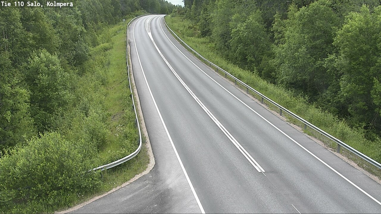 Weather Camera Image Väg 110 Salo, Kolmperä, Salo, Varsinais-Suomi
