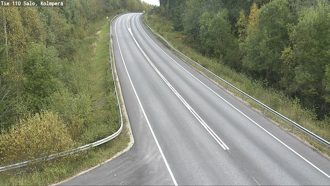 Weather Camera Image Road 110 Salo, Kolmperä, Salo, Varsinais-Suomi