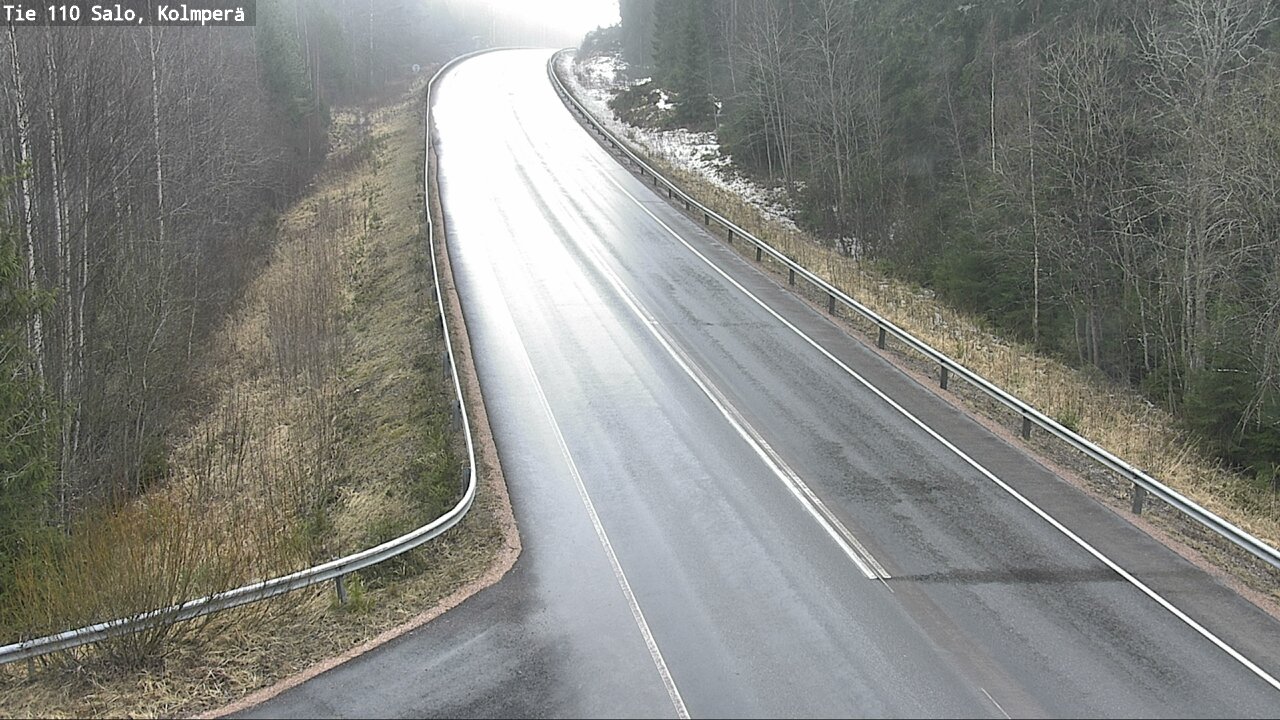 Weather Camera Image Väg 110 Salo, Kolmperä, Salo, Varsinais-Suomi