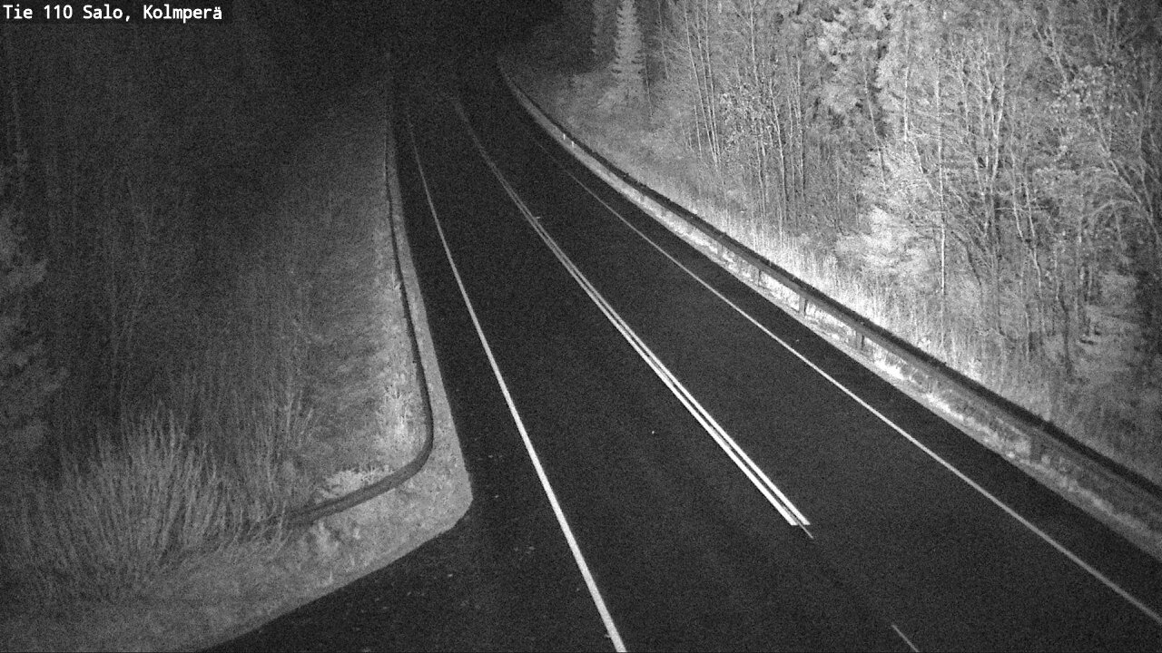 Weather Camera Image Väg 110 Salo, Kolmperä, Salo, Varsinais-Suomi