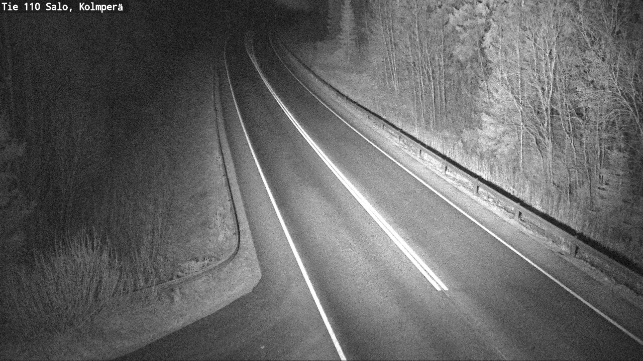 Weather Camera Image Road 110 Salo, Kolmperä, Salo, Varsinais-Suomi