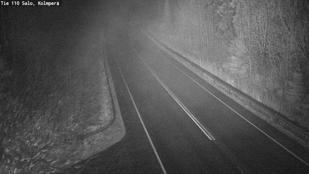 Weather Camera Image Road 110 Salo, Kolmperä, Salo, Varsinais-Suomi