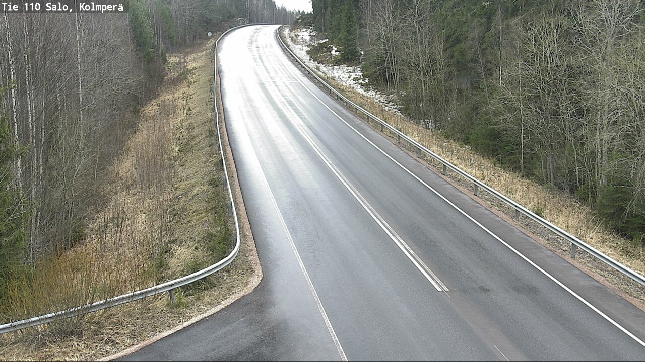 Weather Camera Image Väg 110 Salo, Kolmperä, Salo, Varsinais-Suomi