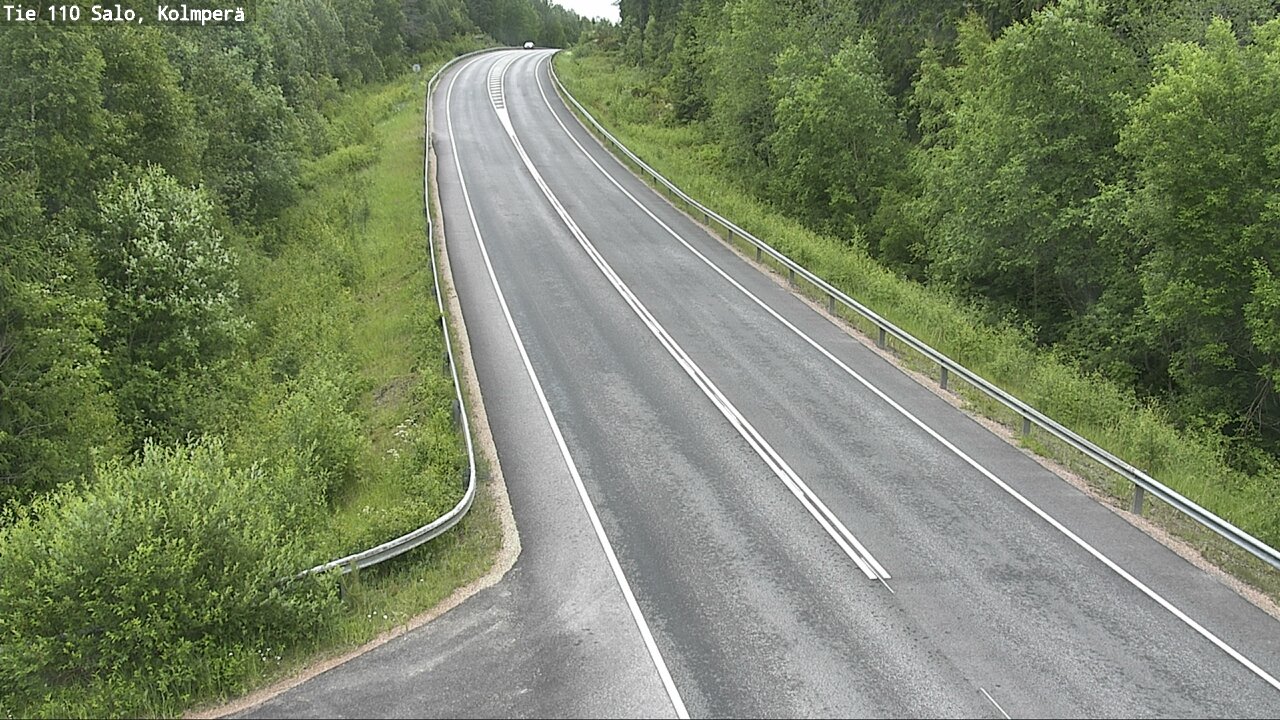 Weather Camera Image Väg 110 Salo, Kolmperä, Salo, Varsinais-Suomi