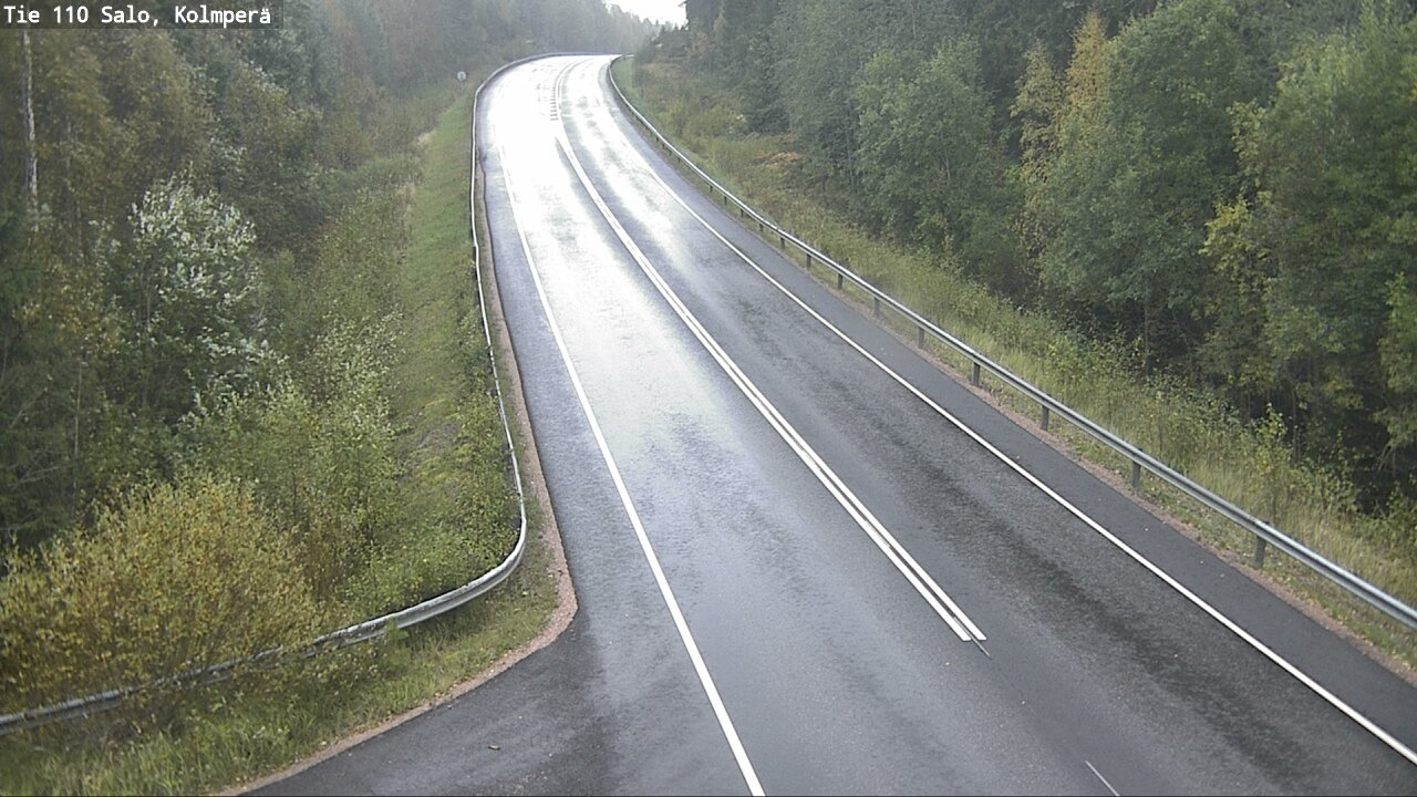 Weather Camera Image Väg 110 Salo, Kolmperä, Salo, Varsinais-Suomi
