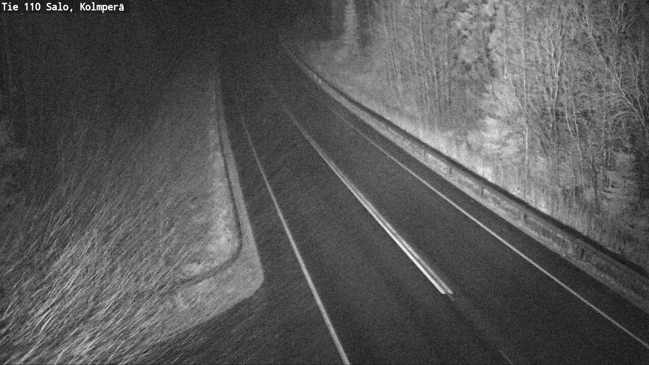 Weather Camera Image Road 110 Salo, Kolmperä, Salo, Varsinais-Suomi