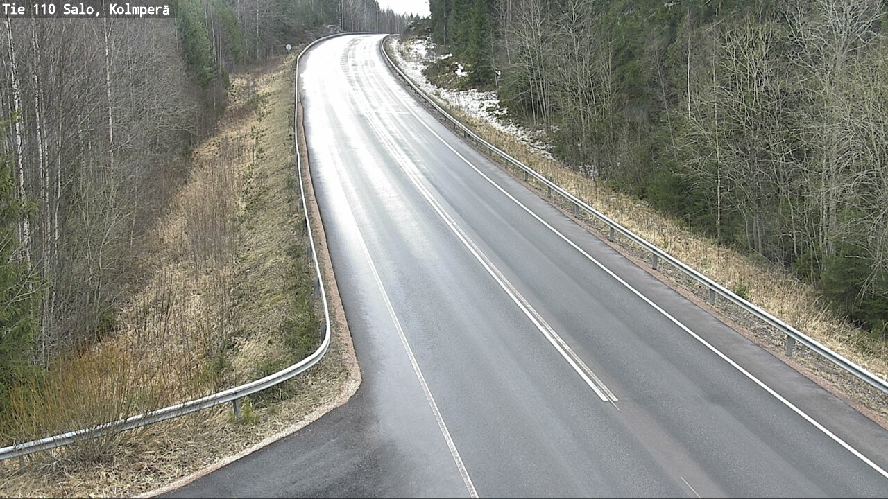 Weather Camera Image Väg 110 Salo, Kolmperä, Salo, Varsinais-Suomi