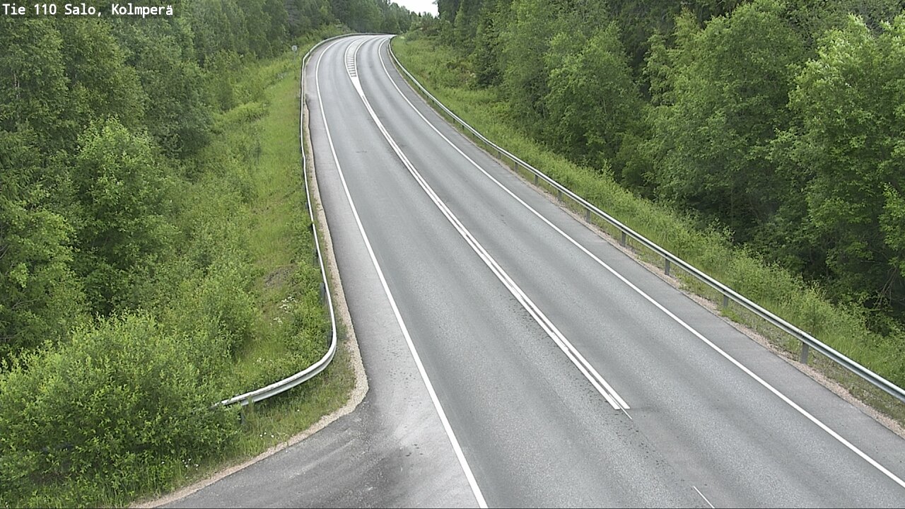 Weather Camera Image Väg 110 Salo, Kolmperä, Salo, Varsinais-Suomi