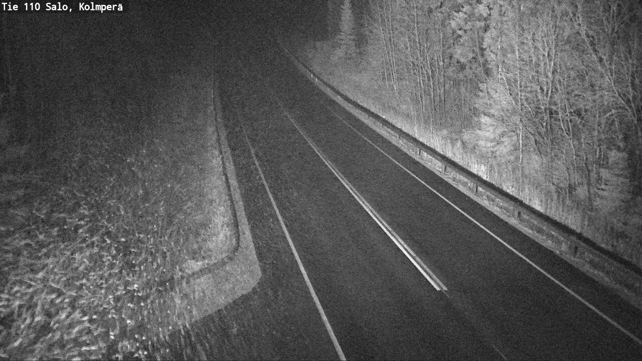 Weather Camera Image Väg 110 Salo, Kolmperä, Salo, Varsinais-Suomi