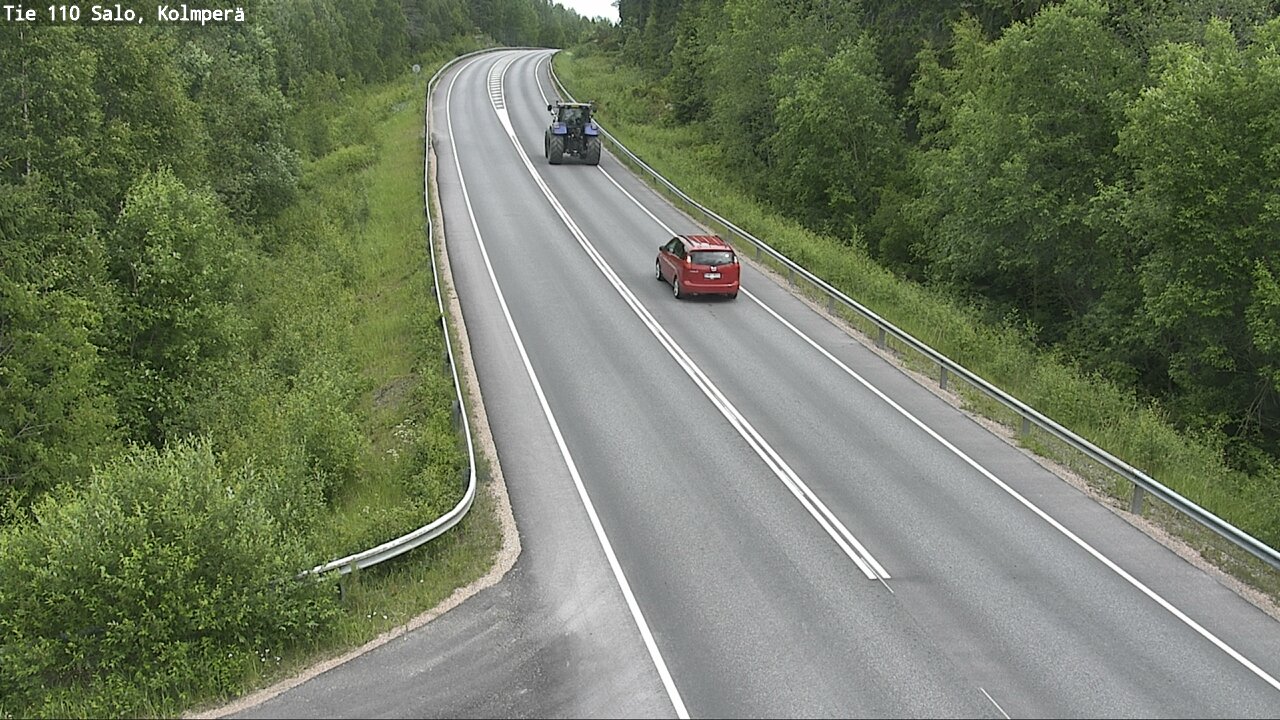 Weather Camera Image Road 110 Salo, Kolmperä, Salo, Varsinais-Suomi