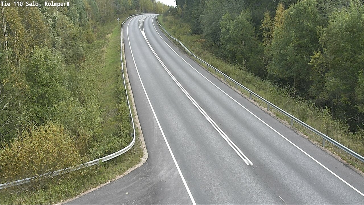 Weather Camera Image Road 110 Salo, Kolmperä, Salo, Varsinais-Suomi