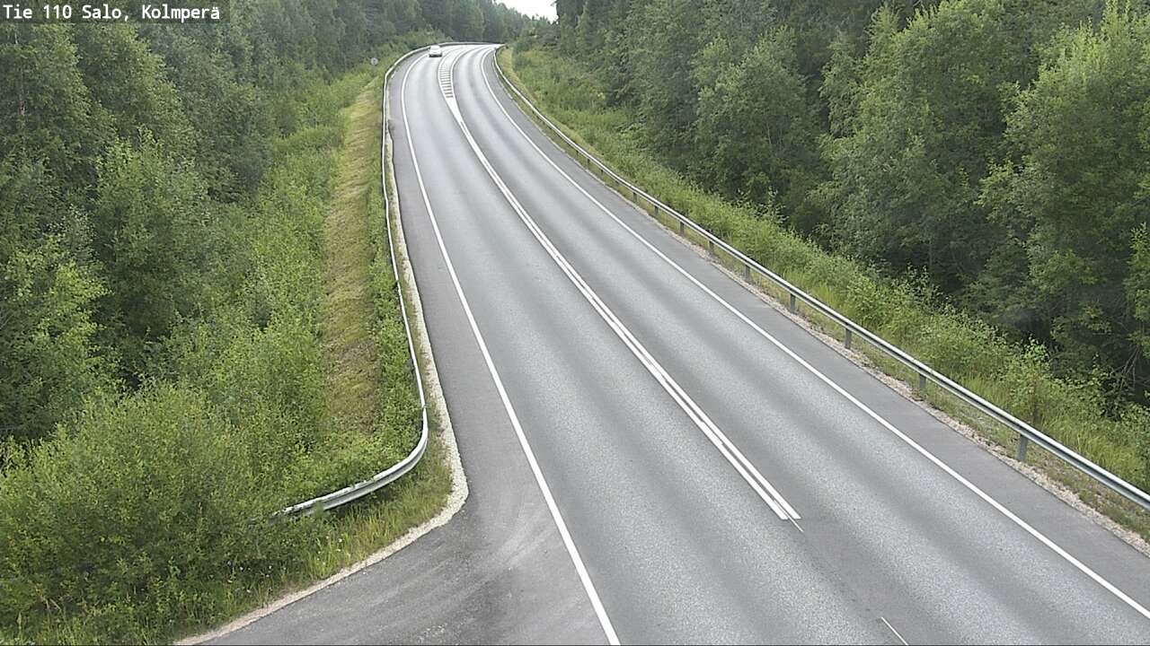Weather Camera Image Väg 110 Salo, Kolmperä, Salo, Varsinais-Suomi