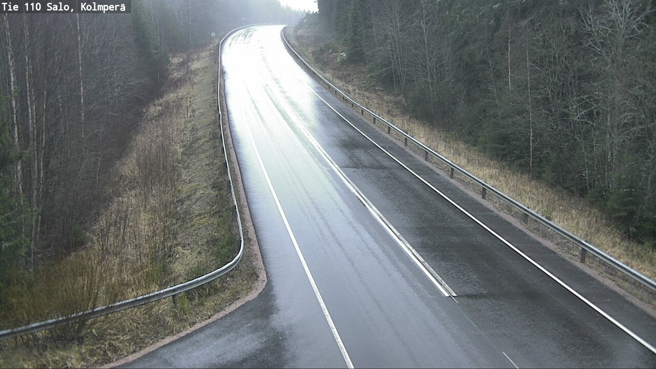 Weather Camera Image Väg 110 Salo, Kolmperä, Salo, Varsinais-Suomi