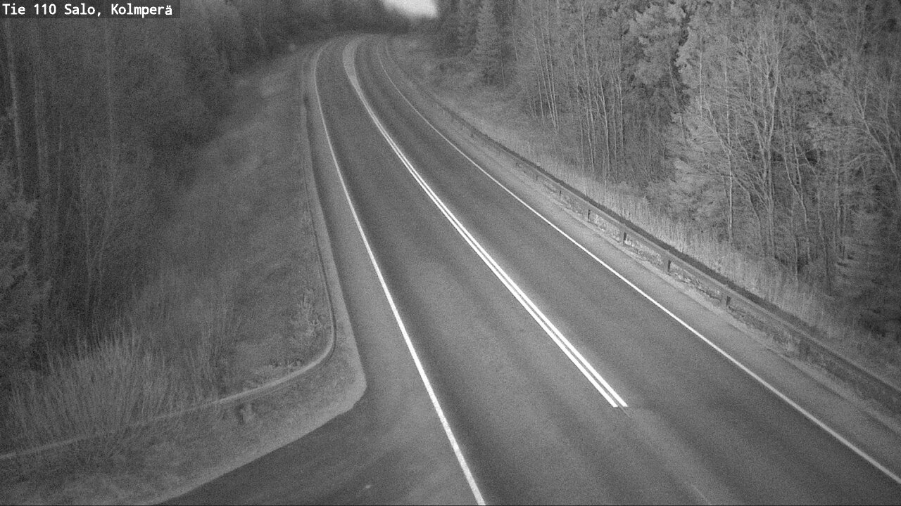 Weather Camera Image Väg 110 Salo, Kolmperä, Salo, Varsinais-Suomi