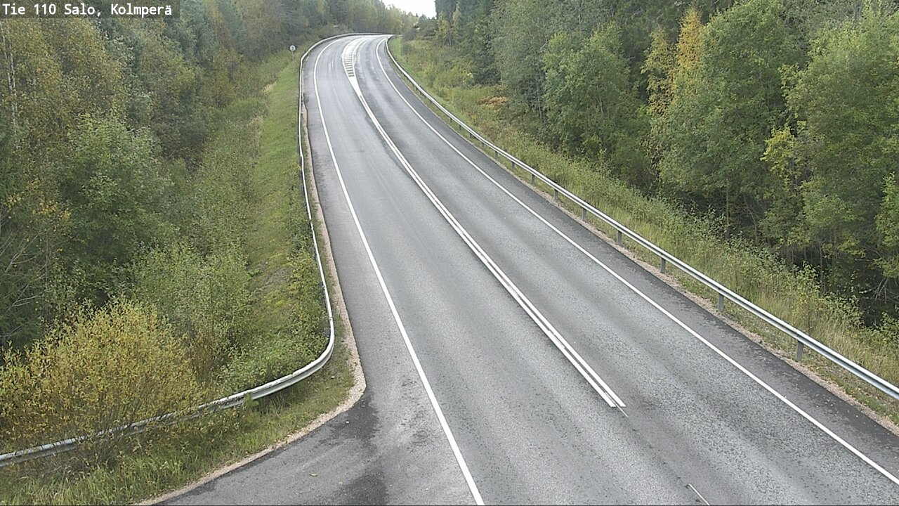 Weather Camera Image Väg 110 Salo, Kolmperä, Salo, Varsinais-Suomi