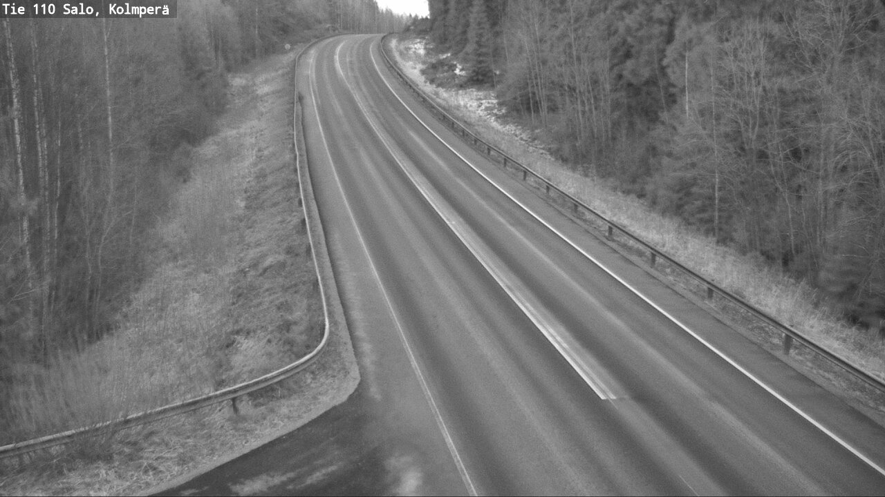 Weather Camera Image Väg 110 Salo, Kolmperä, Salo, Varsinais-Suomi