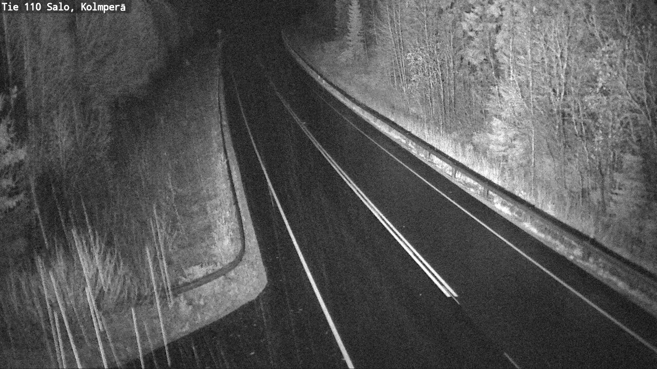 Weather Camera Image Road 110 Salo, Kolmperä, Salo, Varsinais-Suomi
