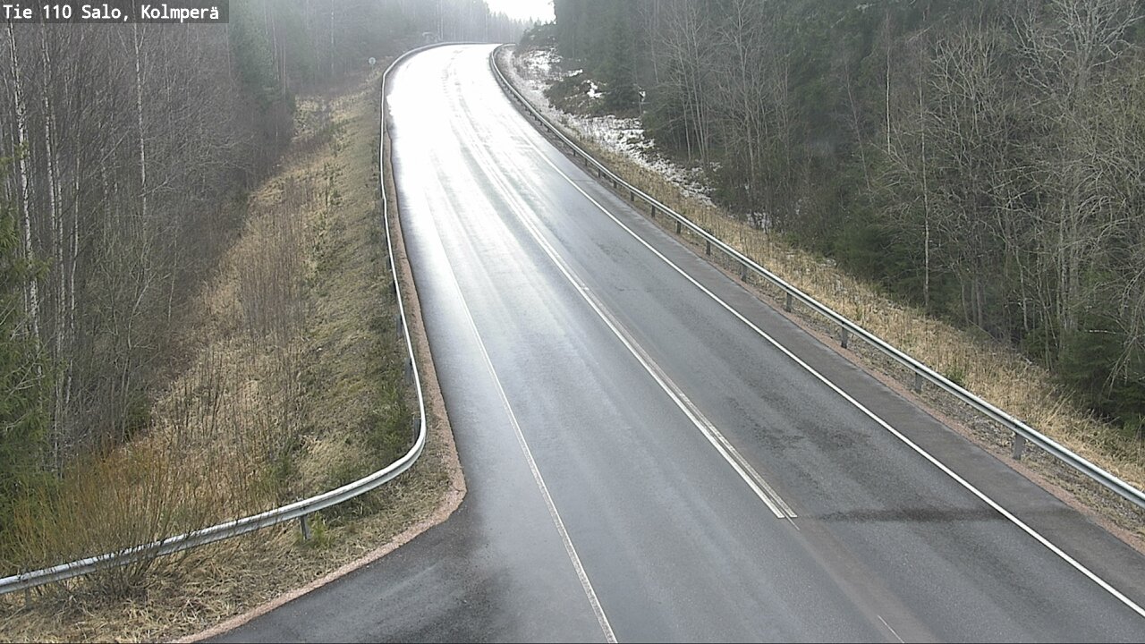 Weather Camera Image Väg 110 Salo, Kolmperä, Salo, Varsinais-Suomi