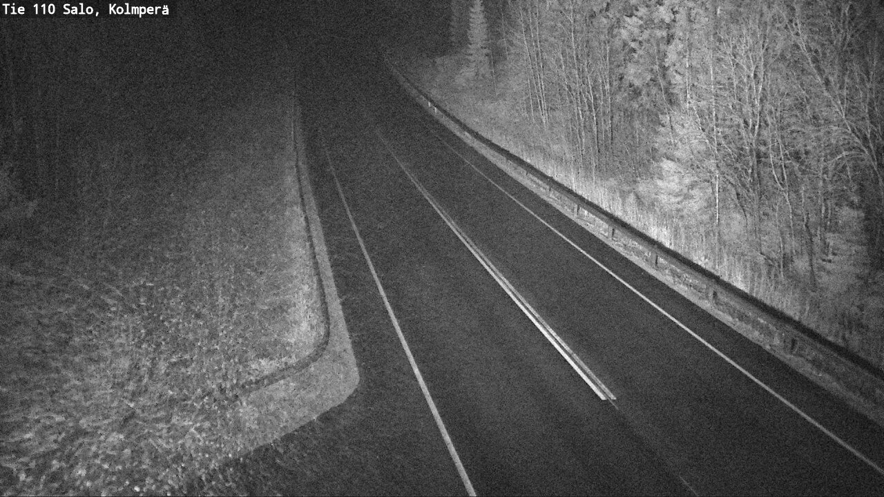 Weather Camera Image Road 110 Salo, Kolmperä, Salo, Varsinais-Suomi