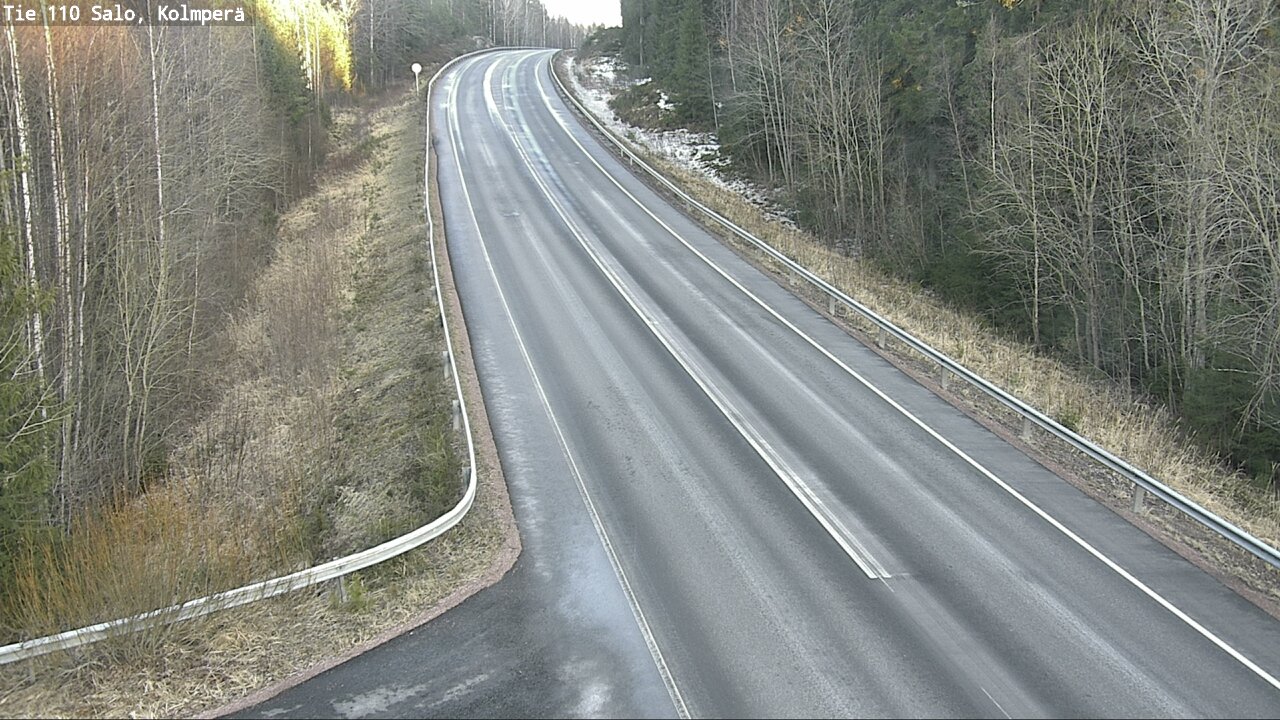 Weather Camera Image Road 110 Salo, Kolmperä, Salo, Varsinais-Suomi