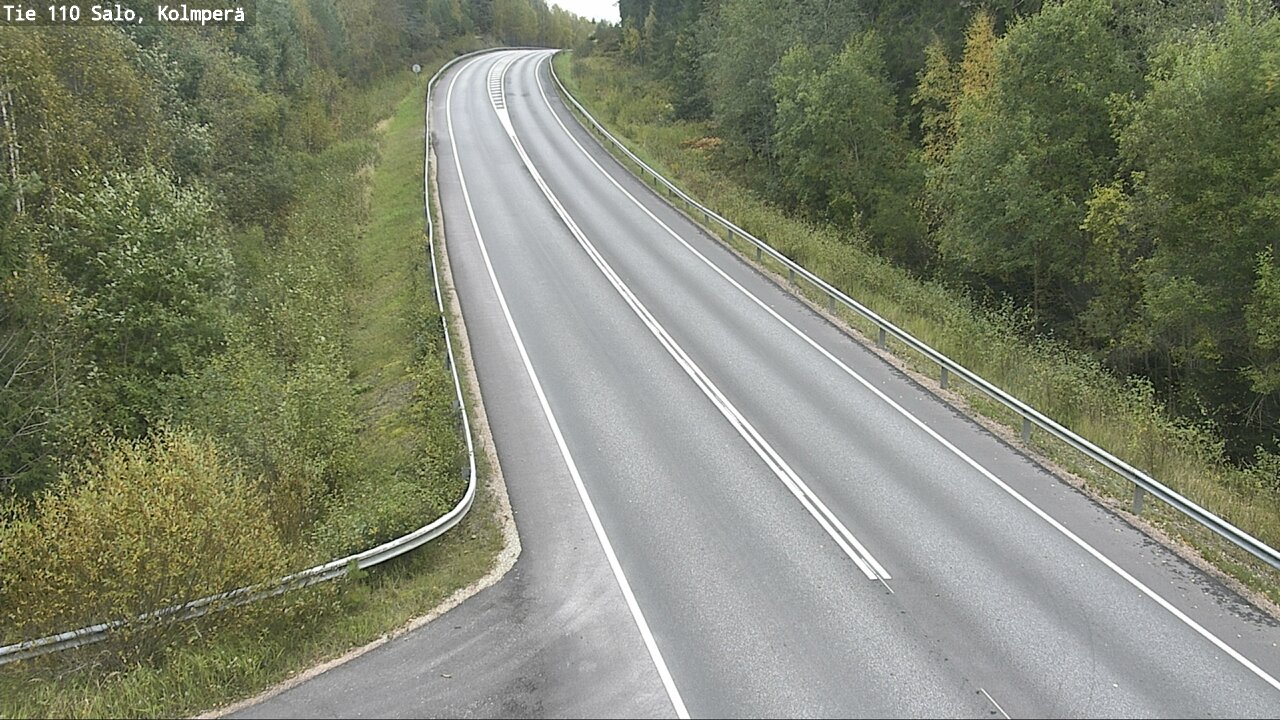 Weather Camera Image Väg 110 Salo, Kolmperä, Salo, Varsinais-Suomi