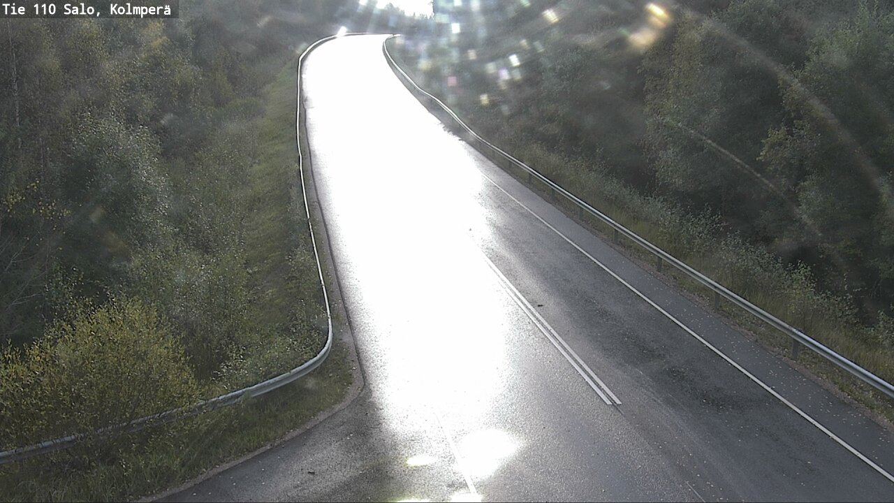 Weather Camera Image Väg 110 Salo, Kolmperä, Salo, Varsinais-Suomi
