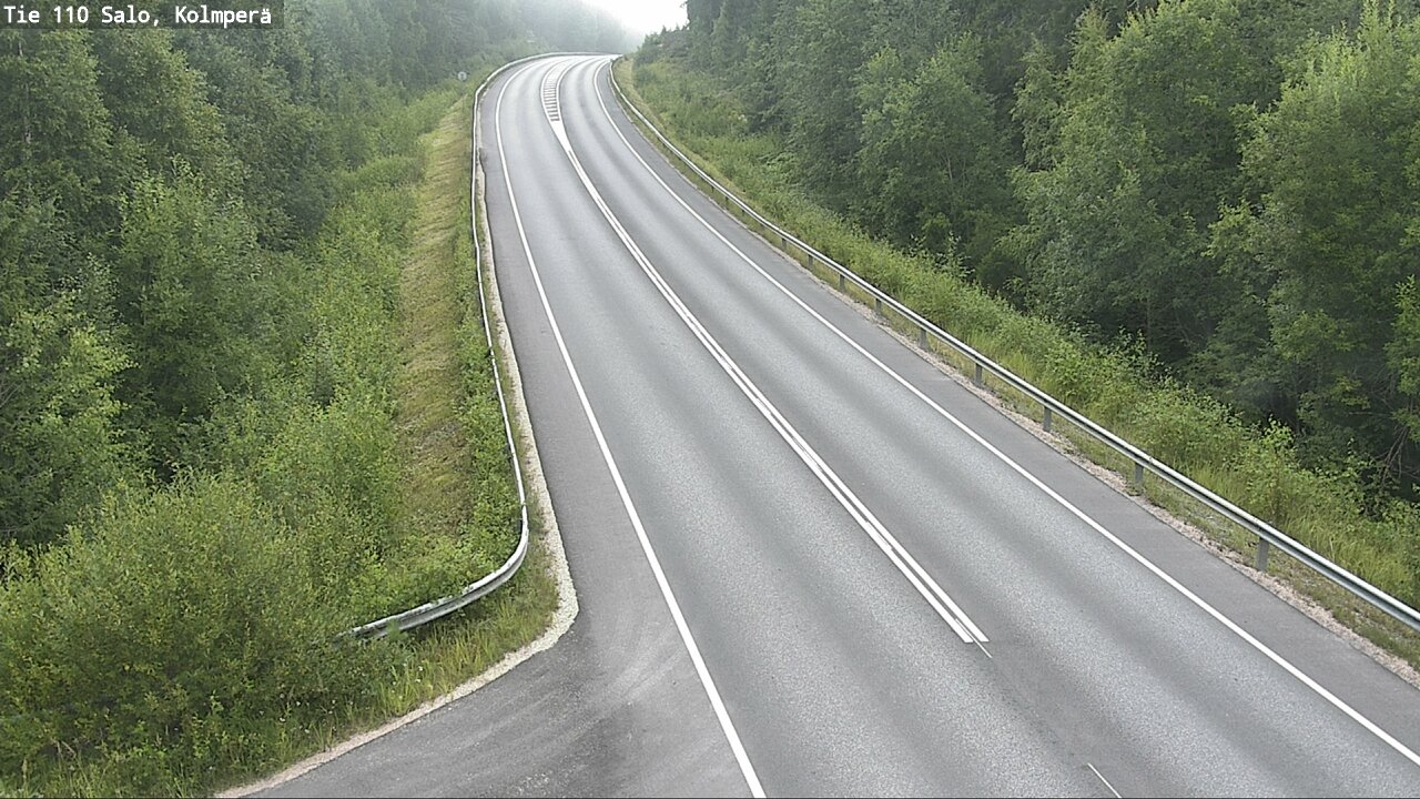 Weather Camera Image Road 110 Salo, Kolmperä, Salo, Varsinais-Suomi