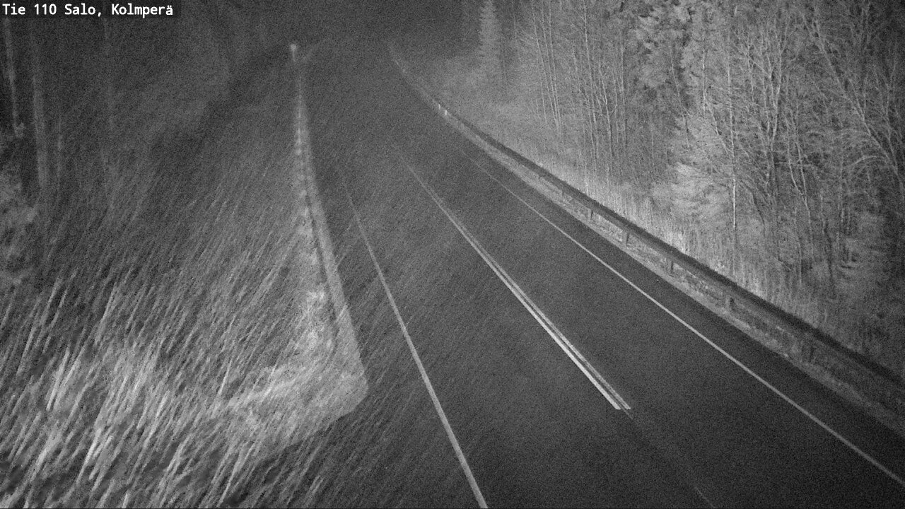 Weather Camera Image Road 110 Salo, Kolmperä, Salo, Varsinais-Suomi