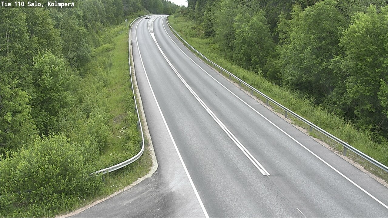 Weather Camera Image Väg 110 Salo, Kolmperä, Salo, Varsinais-Suomi
