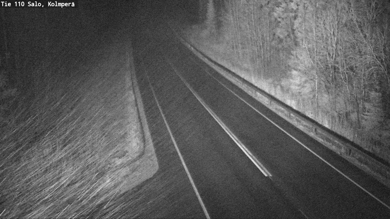 Weather Camera Image Road 110 Salo, Kolmperä, Salo, Varsinais-Suomi