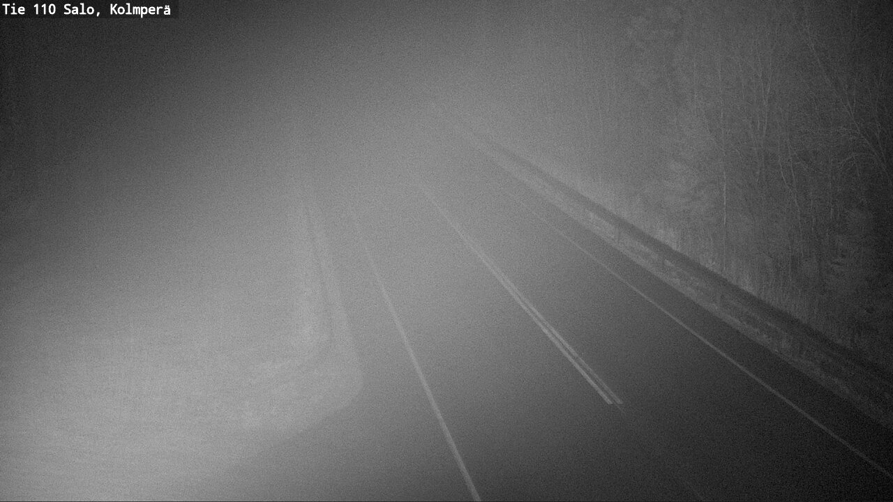 Weather Camera Image Väg 110 Salo, Kolmperä, Salo, Varsinais-Suomi