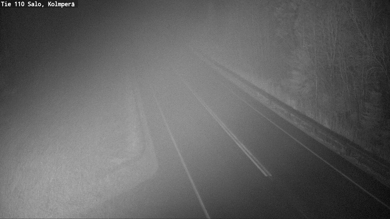Weather Camera Image Väg 110 Salo, Kolmperä, Salo, Varsinais-Suomi